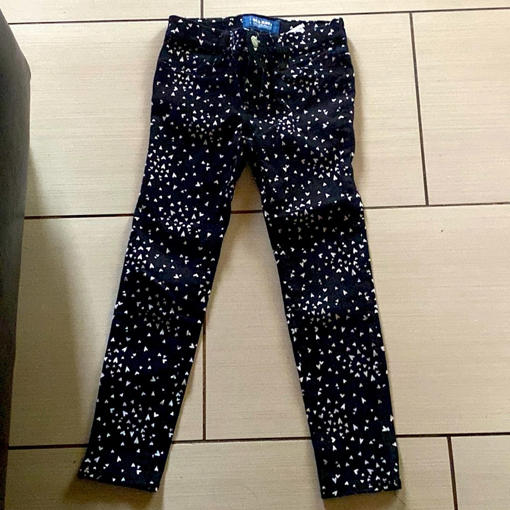Old navy heart pants. Size:6